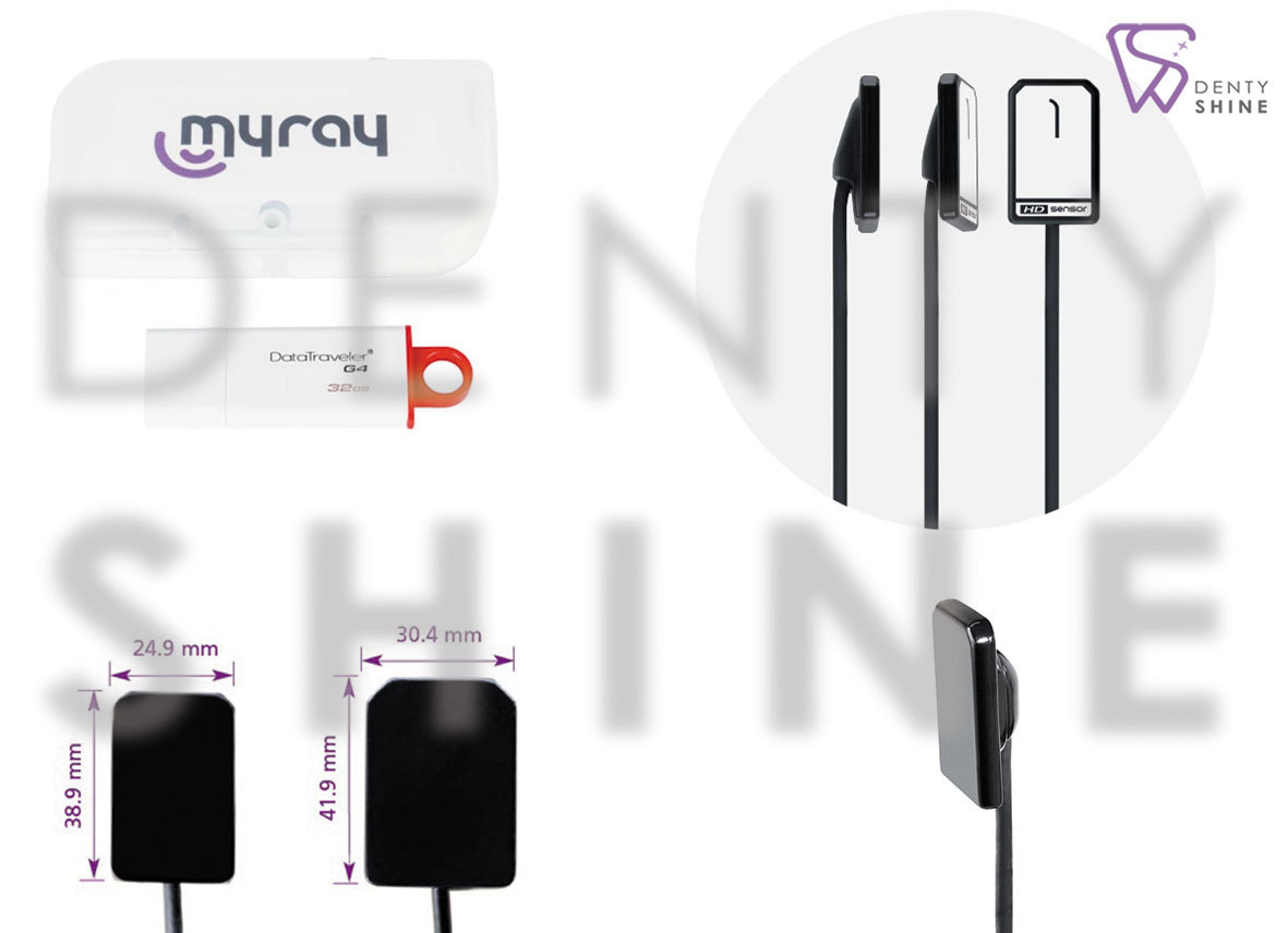 Myray Rvg Sensor سنسور آر وی جی RVG مای ری Myray مدل ZEN.X سایز 2 - دنتی شاین